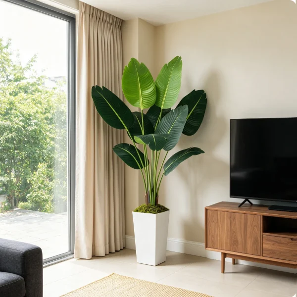Bird of Paradise Artificial Tree for Home Office Living Room Decor Indoor