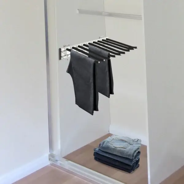Modern Space-Saving Design for Wardrobe Organization